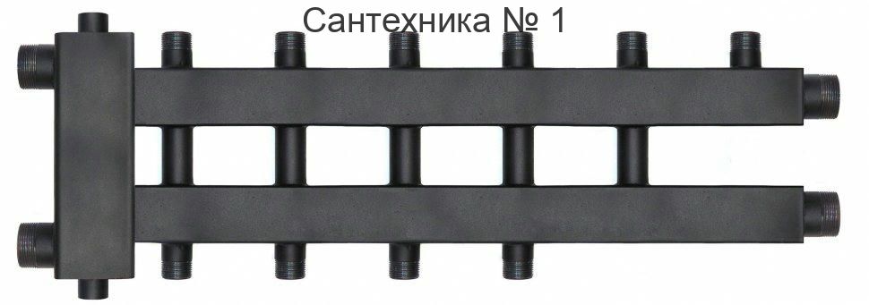 Коллектор с гидроразделителем WKD.R.85.К на 3+2+1 контуров до 85 кВт Warme