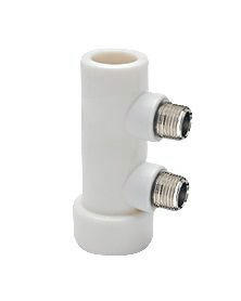 Коллектор подводящий 40х1/2", 2 выхода, белый SPK