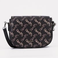 Сумка женская на клапане David Jones, цвет коричневый