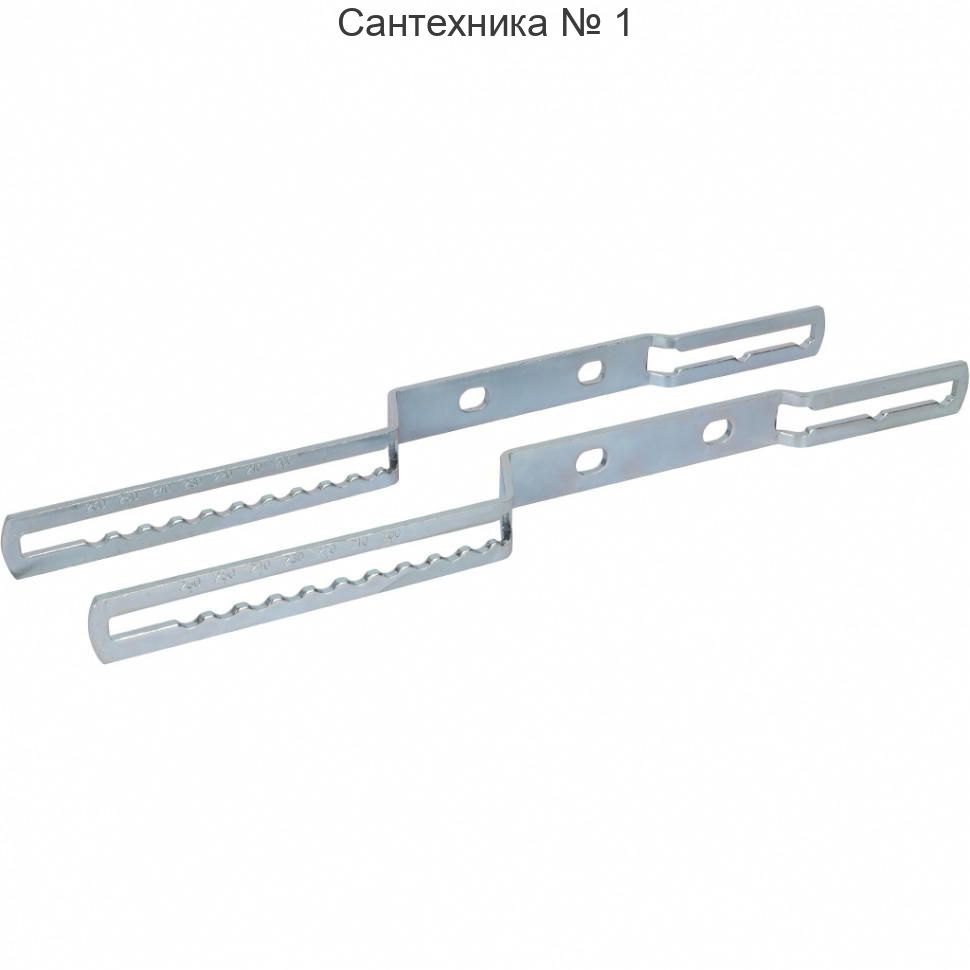 Кронштейн универсальный регулируемый для коллекторов (2 шт) STOUT