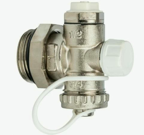 Регулируемый концевой фитинг с дренажным вентилем, ручной воздухоотводчик 1" TIM