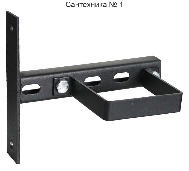 Кронштейн для крепления гидроразделителей со скобой 100 мм, 1 шт Warme