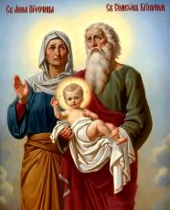 Икона Симеона Богоприимца: Символ надежды и любви (рукописная)