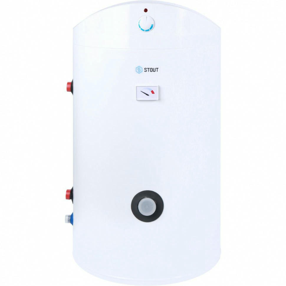 Водонагреватель косвенного нагрева накопительный 300 л, один теплообенник STOUT