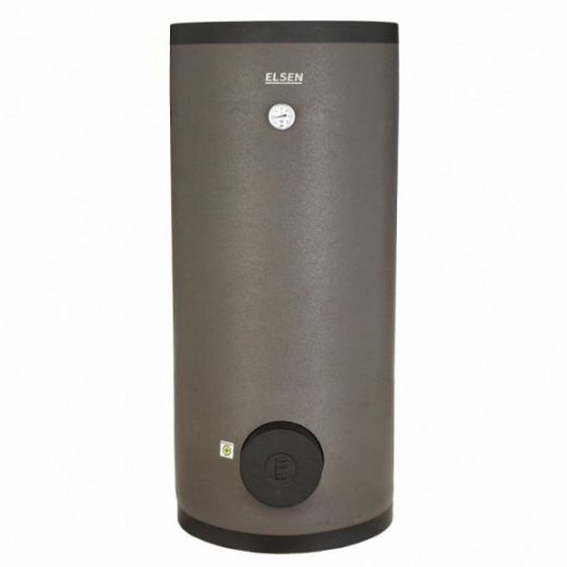 Бойлер косвенного нагрева с одним змеевиком 300 л, нержавеющая сталь AISI 304 ELSEN