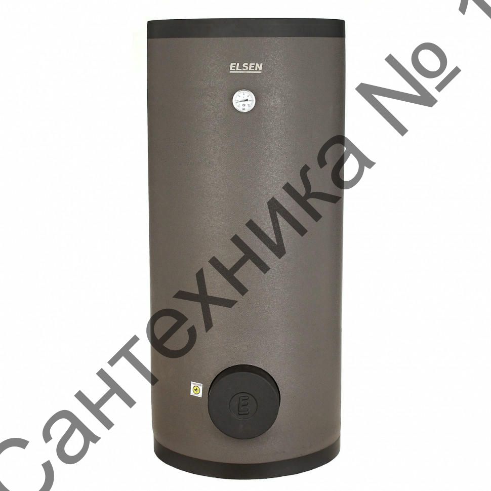Бойлер косвенного нагрева с одним змеевиком 150 л, нержавеющая сталь AISI 304 ELSEN