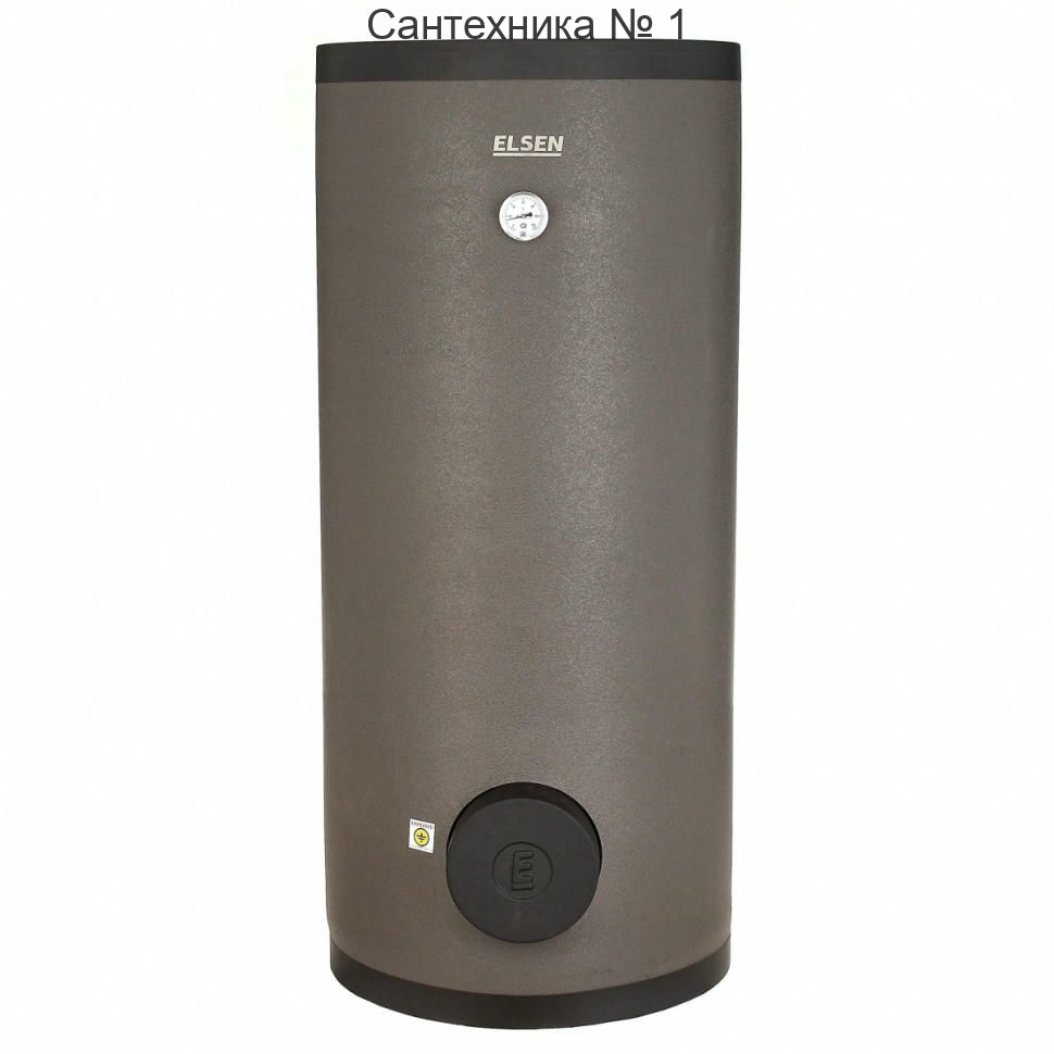 Бойлер косвенного нагрева с одним змеевиком 200 л, нержавеющая сталь AISI 304 ELSEN