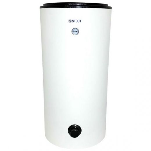 Напольный бойлер косвенного нагрева Stout OptiBase SWH-2110 200 л. с 2-мя теплообменниками