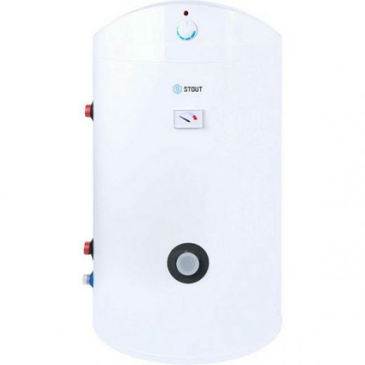 Напольный бойлер косвенного нагрева Stout (100 л.) с ТЭНом 2 кВт