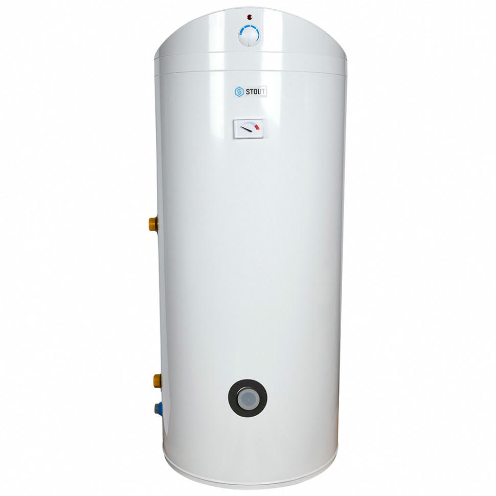 Водонагреватель комбинированного нагрева 150 л, ТЭН 2 кВт, напольный STOUT