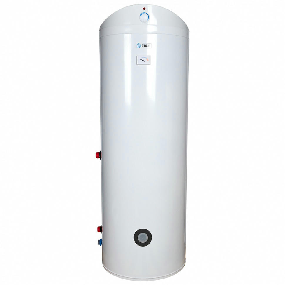 Водонагреватель комбинированного нагрева 200 л, ТЭН 3 кВт, напольный STOUT
