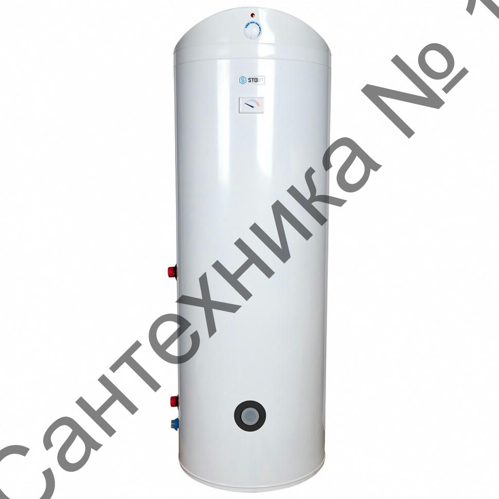 Напольный бойлер косвенного нагрева Stout (200 л.) с ТЭНом 3 кВт