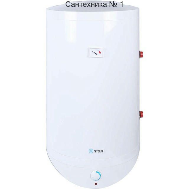 Водонагреватель комбинированного нагрева STOUT 100 л ТЭН 2,4 кВт настенный