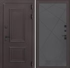 Входная дверь Лабиринт Полярис Лайт - 24 Графит софт с терморазрывом