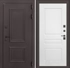 Входная дверь Лабиринт Полярис Лайт - 03 Белый софт с терморазрывом