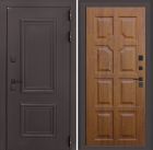 Входная дверь Лабиринт Полярис Лайт - 17 Винорит Золотой дуб с терморазрывом