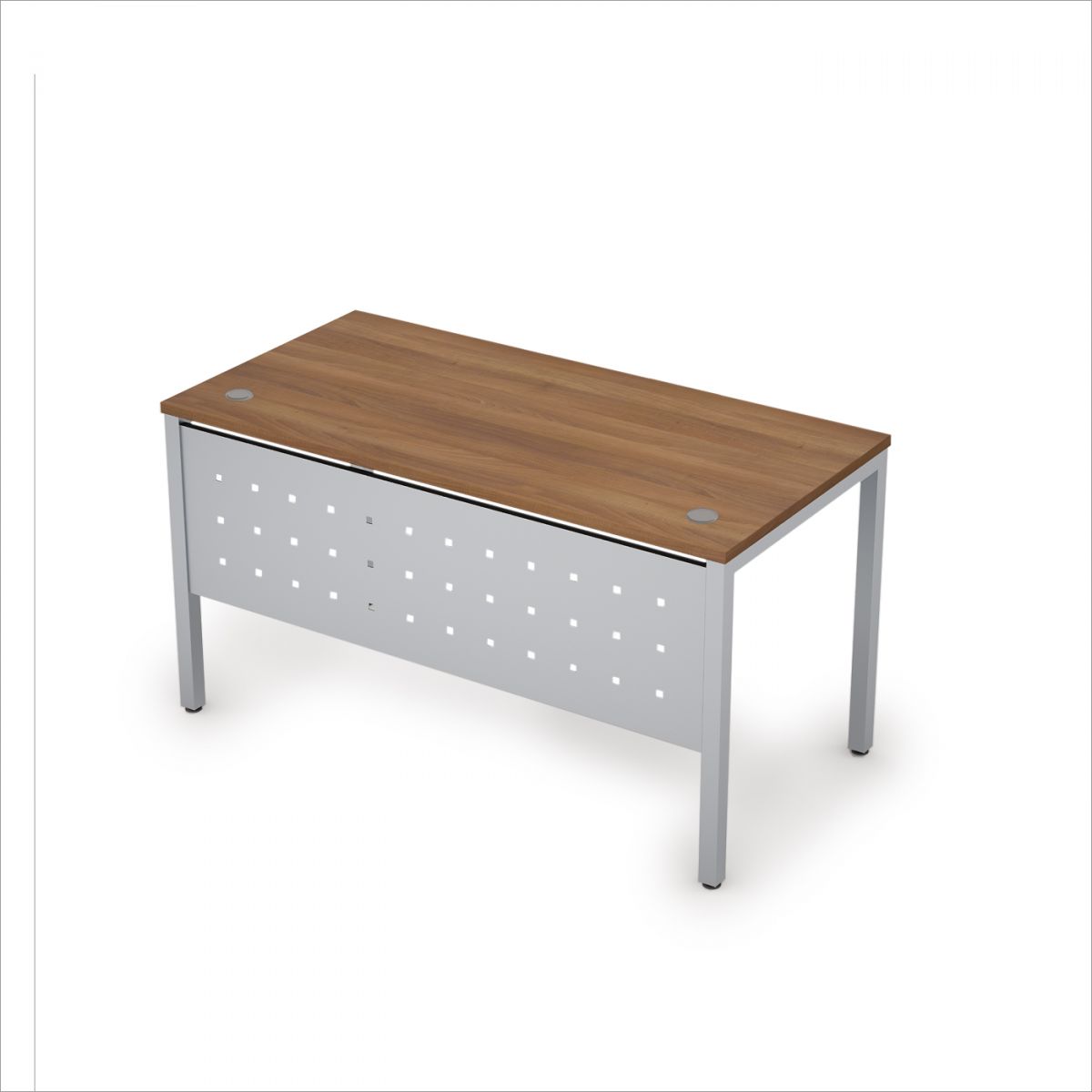 6МК Стол рабочий с экраном из металла