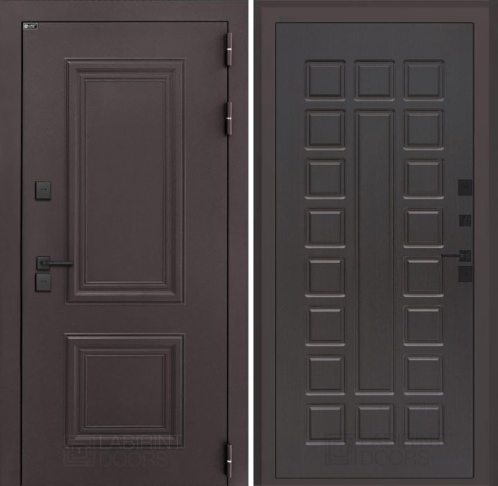 Входная дверь Лабиринт Полярис Лайт - 04 Венге с терморазрывом