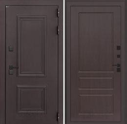 Входная дверь Лабиринт Полярис Лайт - 03 Орех премиум с терморазрывом