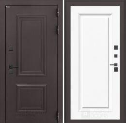 Входная дверь Лабиринт Полярис Лайт - 27 Эмаль с терморазрывом