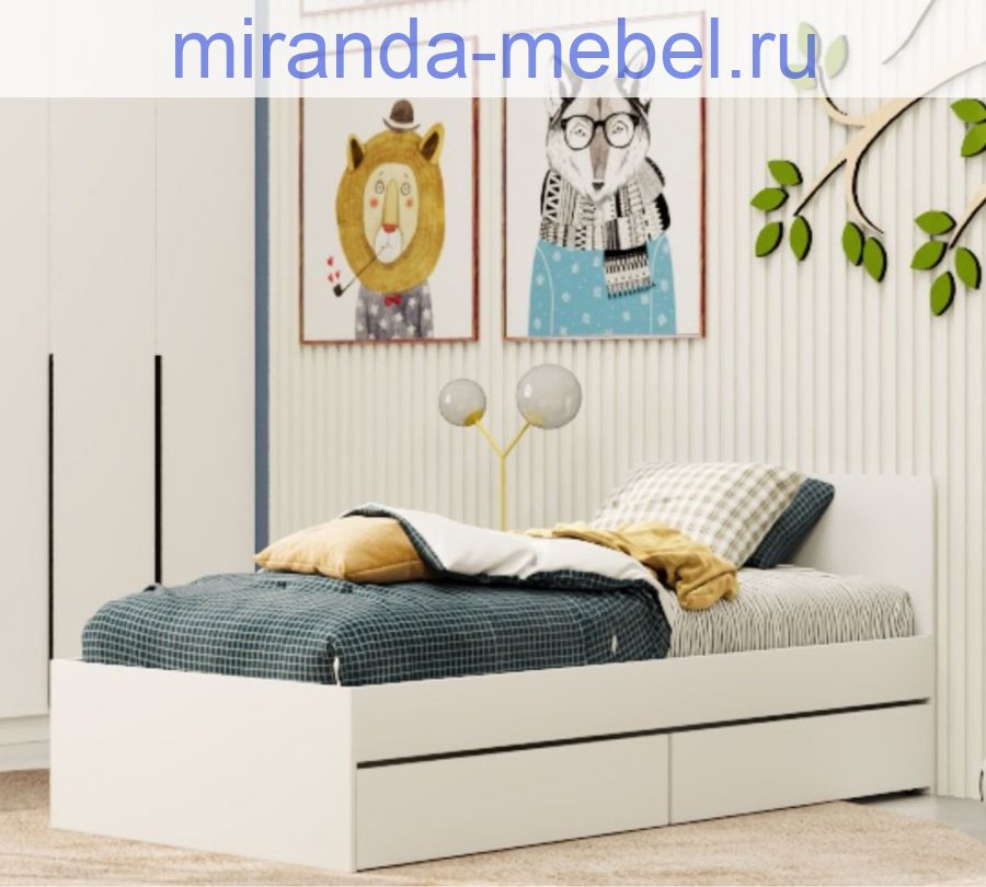 Кровать Монблан Kids с ящиками без матраса