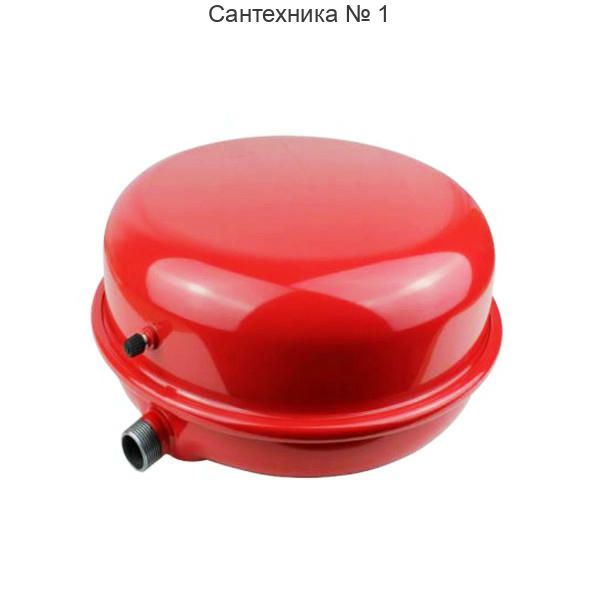 Бак расширительный для отопления 6 л, плоский TIM