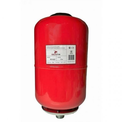 Бак расширительный для отопления 5 л, вертикальный TIM