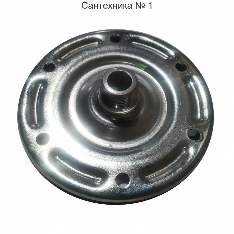 Контрфланец со штуцером 3/4 D 140 для баков с горловиной диаметром 89 мм Wester