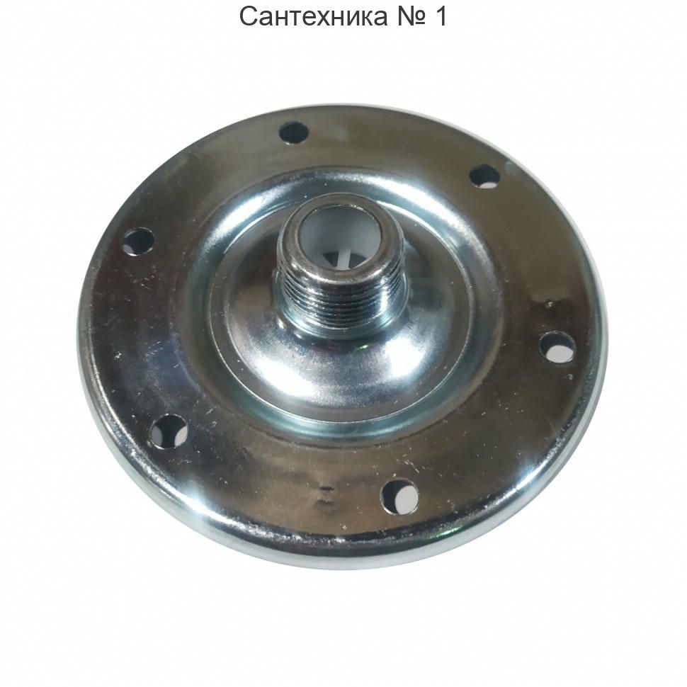 Контрфланец со штуцером 1 D 140 для баков с горловиной диаметром 89 мм Wester