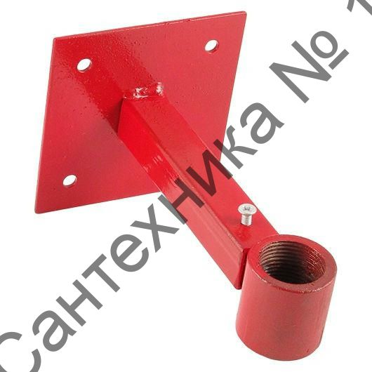 Кронштейн для баков регулируемый красный 3/4"