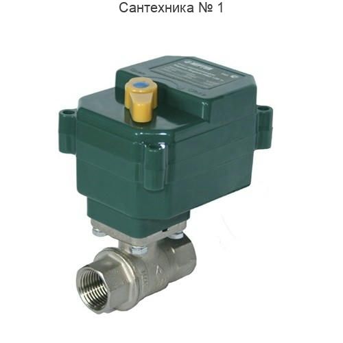 Кран шаровый с электроприводом Neptun Bugatti Pro 12 В 3/4"