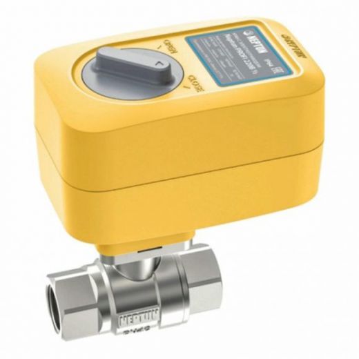 Кран шаровый с электроприводом Neptun Profi 220 В 3/4"