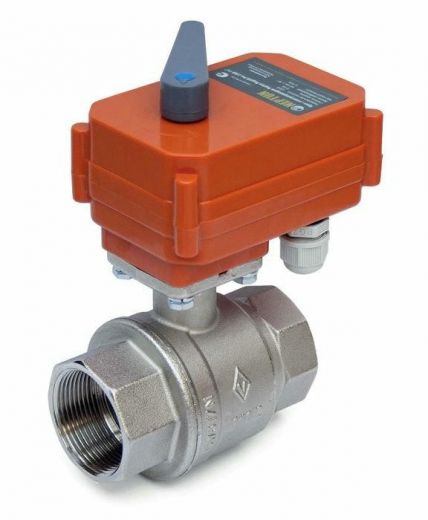 Кран шаровый с электроприводом Neptun Bugatti Pro 220 В 1 1/2"