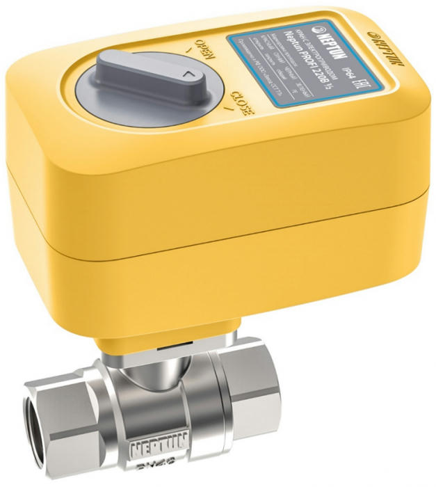 Кран шаровый с электроприводом Neptun Profi 220 В 1 1/4"