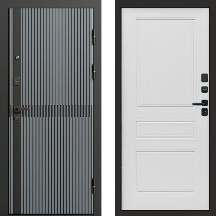 Входная дверь Termo-door Граунд Грей - Классика Лиственница