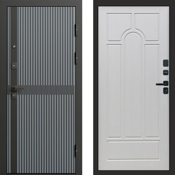 Входная дверь Termo-door Граунд Грей - Арка Лиственница