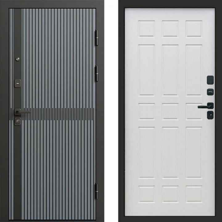 Входная дверь Termo-door Граунд Грей - Спарта Лиственница