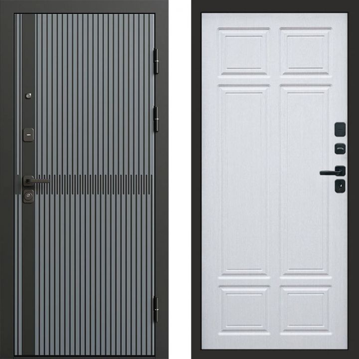 Входная дверь Termo-door Граунд Грей - Лиственница премиум