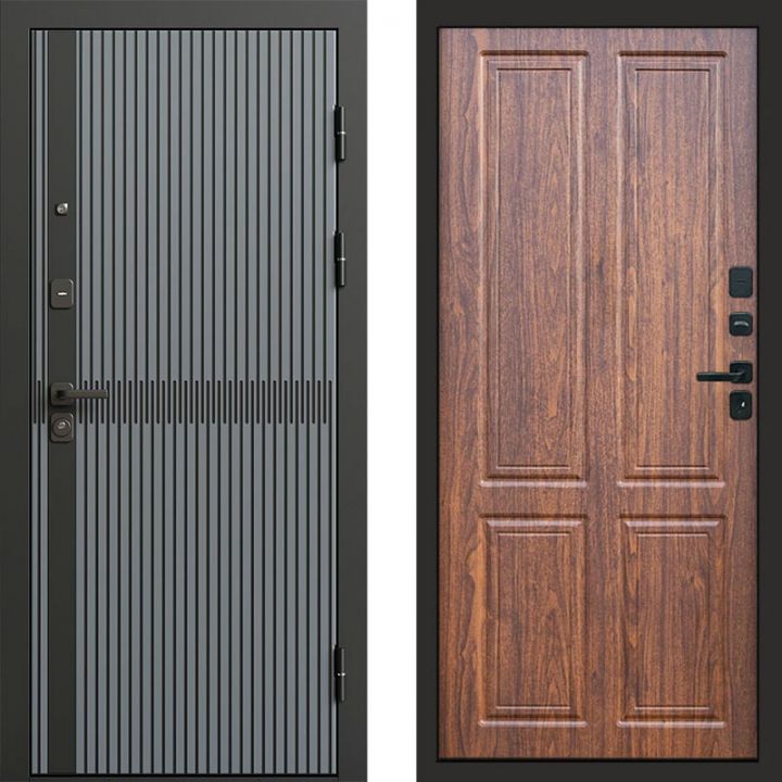 Входная дверь Termo-door Граунд Грей - Орех стандарт