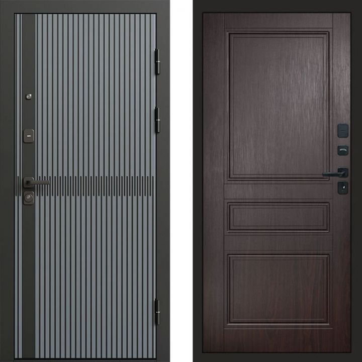 Входная дверь Termo-door Граунд Грей - Класскика Венге