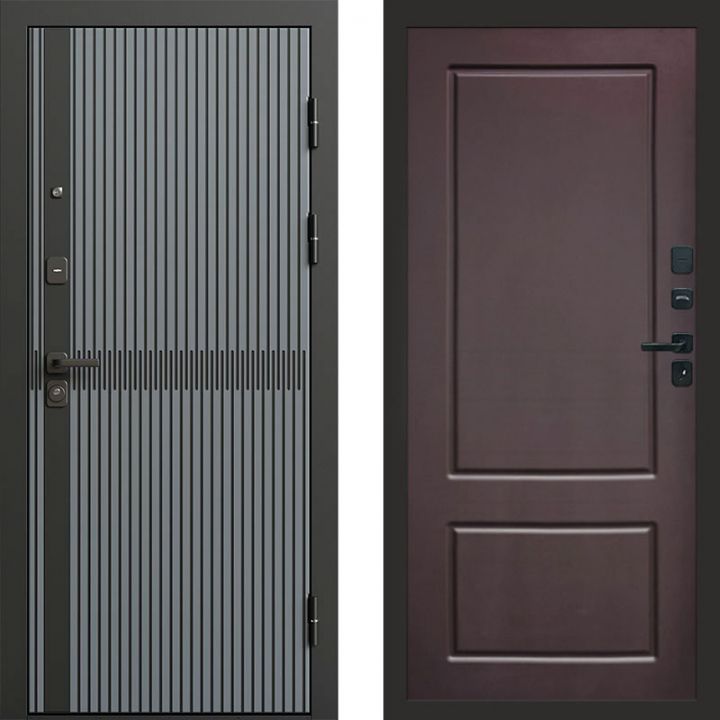 Входная дверь Termo-door Граунд Грей - Марсель Шоколад