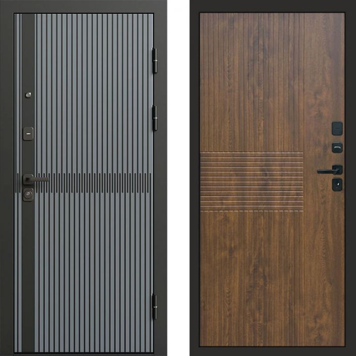 Входная дверь Termo-door Граунд Грей - Мастино Дуб