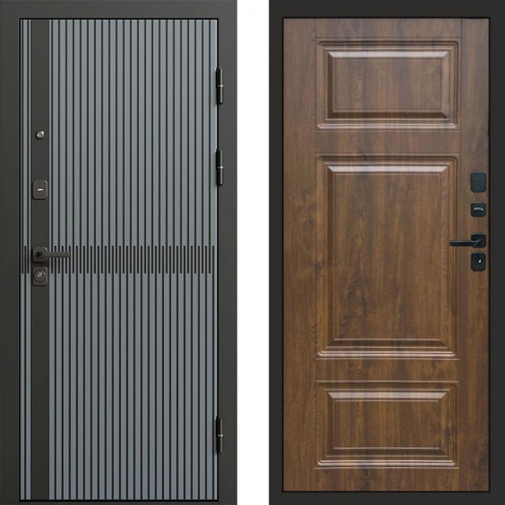 Входная дверь Termo-door Граунд Грей - Лион Дуб