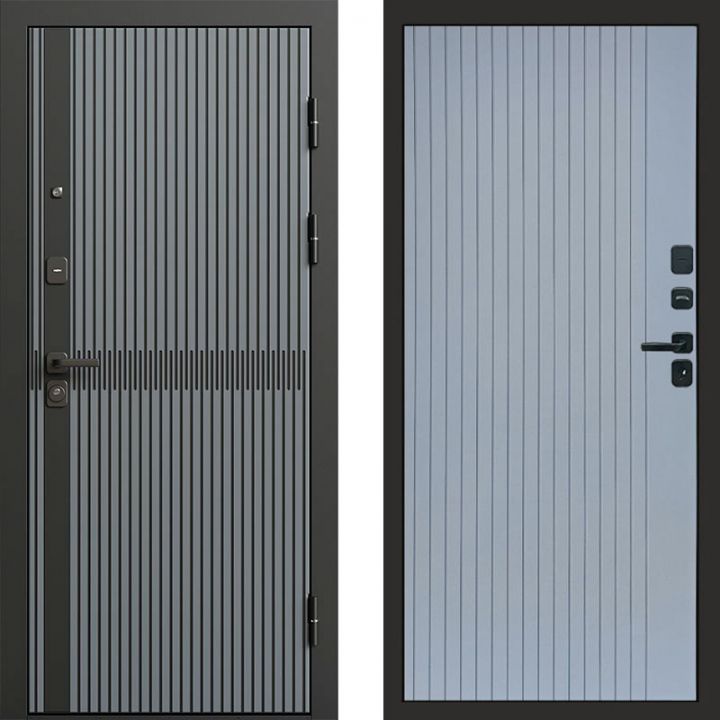 Входная дверь Termo-door Граунд Грей - FLAT Грей софт