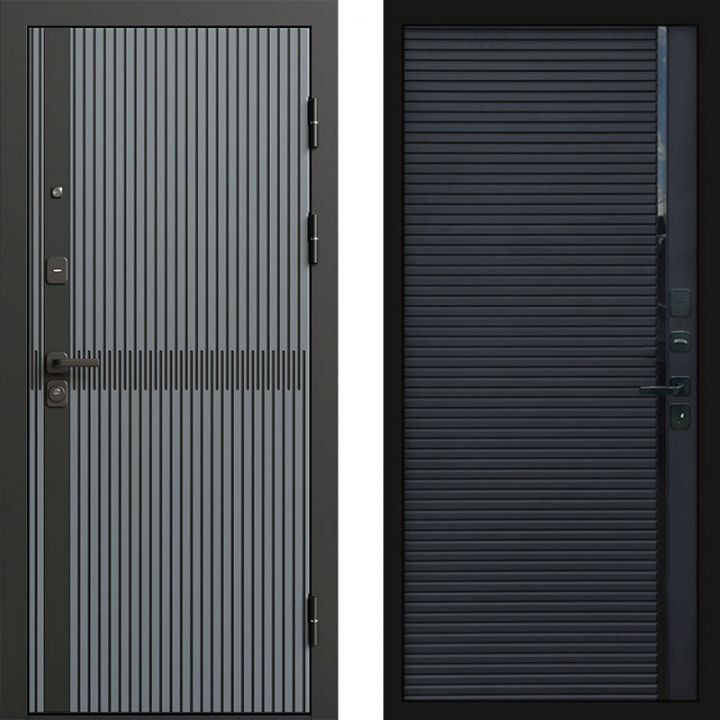 Входная дверь Termo-door Граунд Грей - Porte black