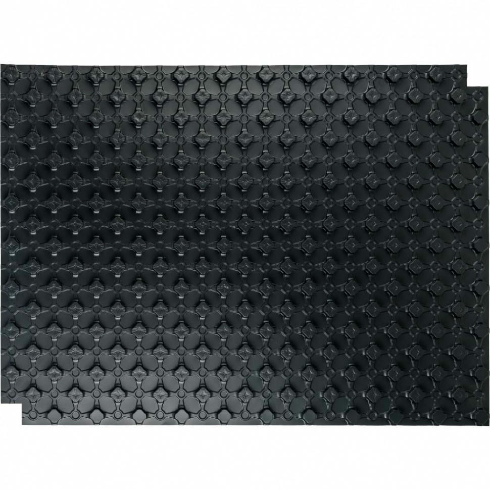 Мат для теплого пола с бобышками 1100х800х20, черный STOUT