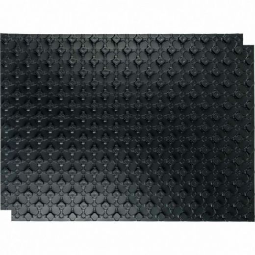 Мат для теплого пола с бобышками 1100х800х20, черный STOUT