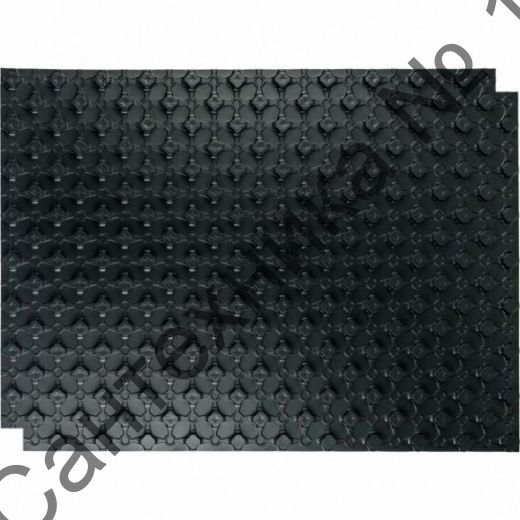 Мат для теплого пола с бобышками 1100х800х20, черный STOUT