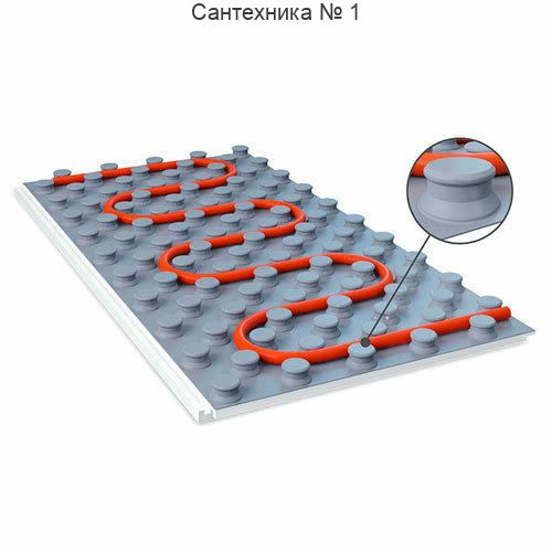 Мат для теплого пола EasyFix LS 1000х500х40 Формат