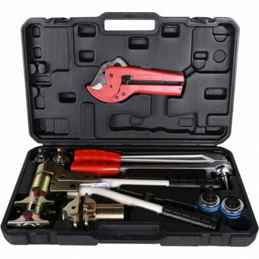 Универсальный комплект механического инструмента с 4 насадками STOUT